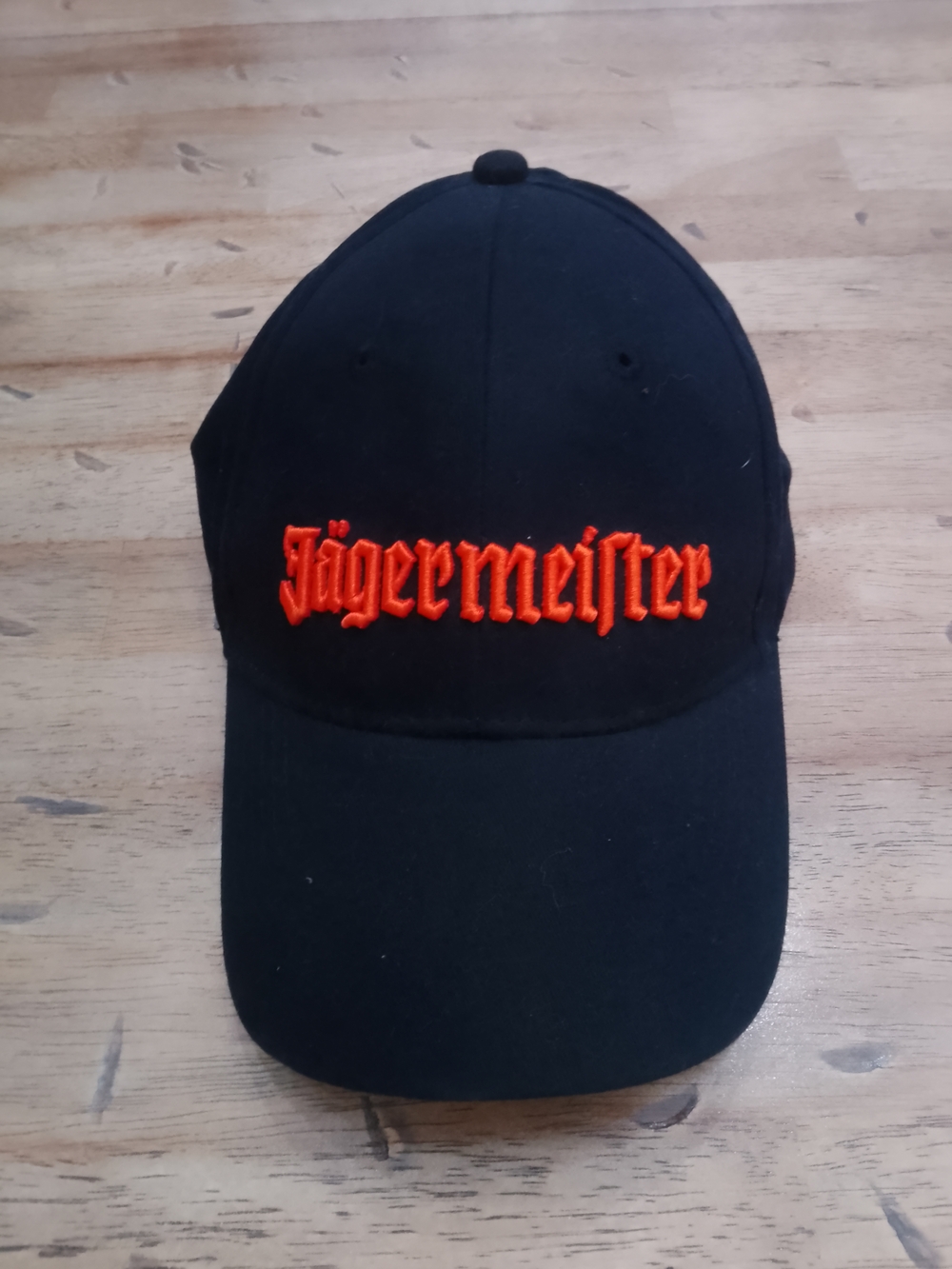 Jägermeister Black Cap with Orange Logo